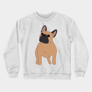 Cute French Bulldog illustration Crewneck Sweatshirt